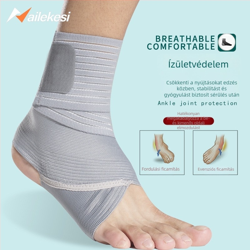 Relix bokaortézis nylon-latex-selyem anyagból; boka fixáció; alkalmas futáshoz, futballhoz és kosárlabdához