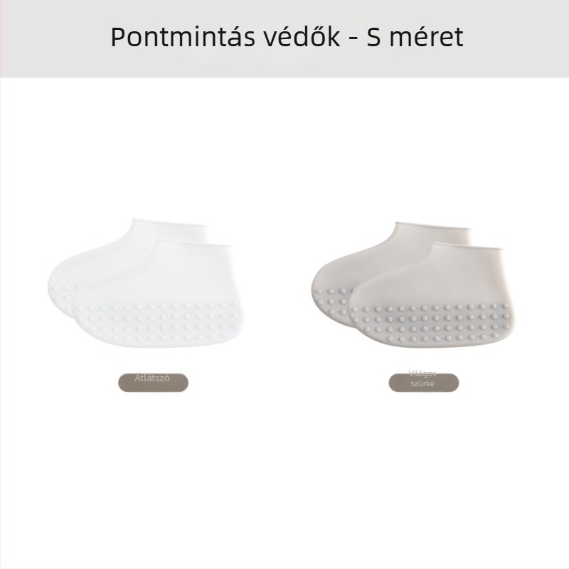 Le Chun szilikon esőcipővédő — vízálló és csúszásmentes, testre szabható