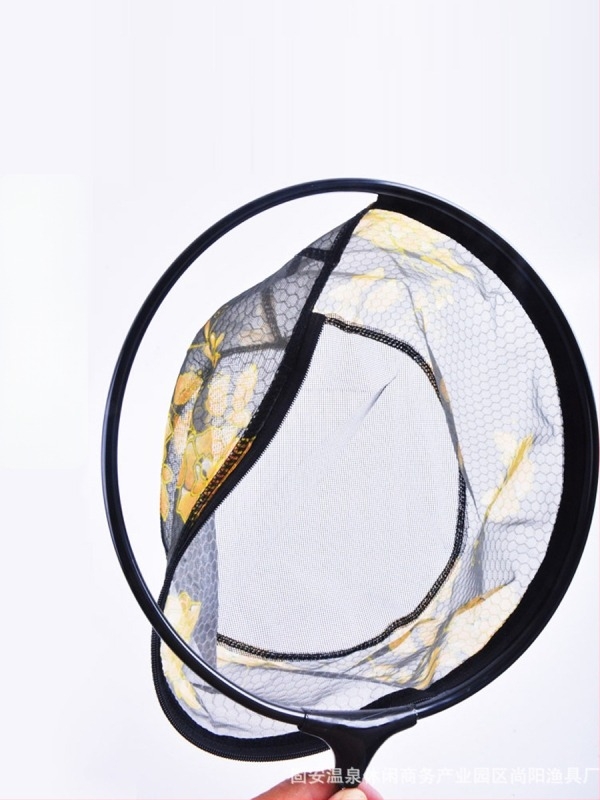 Nagy halakhoz való merítőfej, anti-zakadás, nano háló, keret alumíniumötvözet, tekercs alumínium-magnézium ötvözet