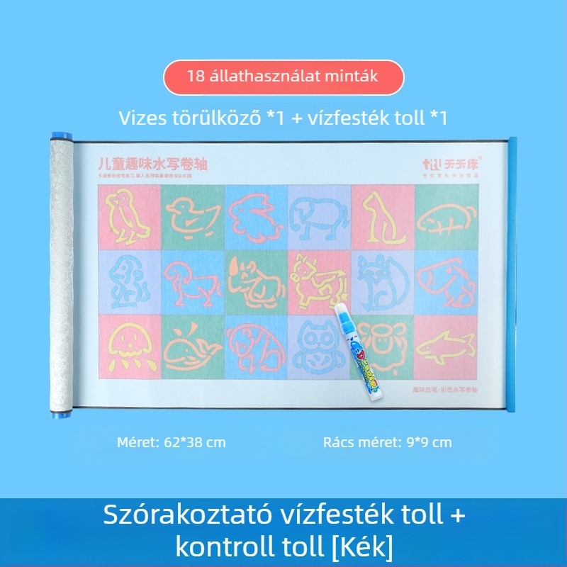 Daily Practice Water Writing Cloth – Gyerekeknek Tollkontroll Edző Készlet, Tekercs, Oktatási Célú