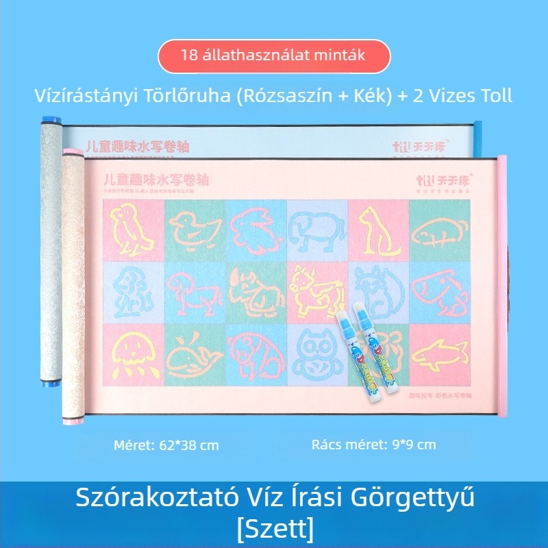 Daily Practice Water Writing Cloth – Gyerekeknek Tollkontroll Edző Készlet, Tekercs, Oktatási Célú