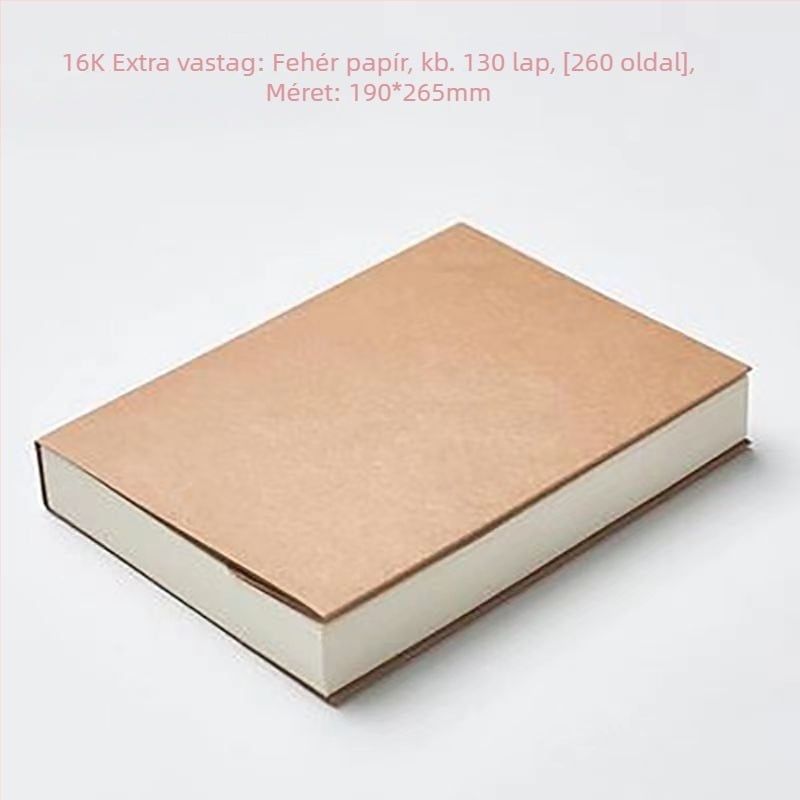 Jegyzetfüzet Yue zhen papír borítóval, ragasztó kötés, 100 g papír, stílus 19864248