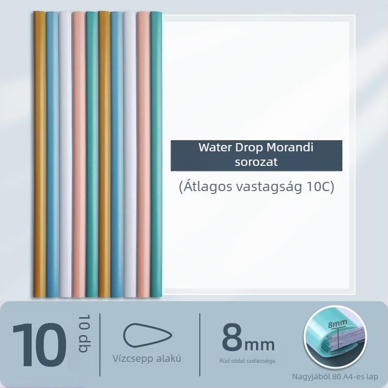 Műanyag, vízálló, vastagított védőborító diák vizsgadolgozatainak tárolására