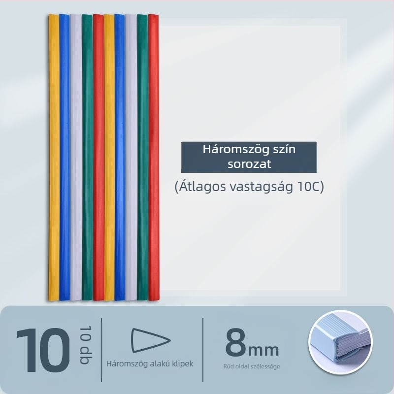 Műanyag, vízálló, vastagított védőborító diák vizsgadolgozatainak tárolására