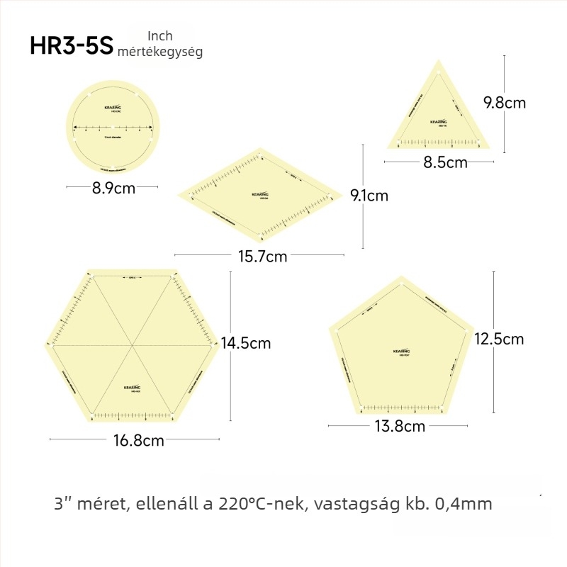 Kolding centiméteres vonalzó — műanyag test, testreszabható nyomtatás, csomagolás 1/12/240