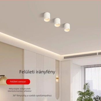 Felszíni LED downlight, 6-10W, 220V, CRI ≥90