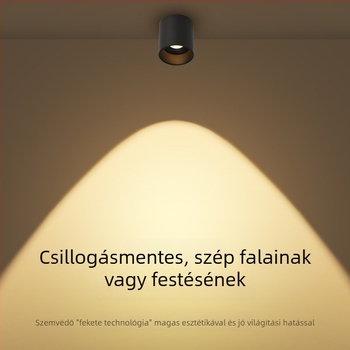 Felszíni LED downlight, 6-10W, 220V, CRI ≥90