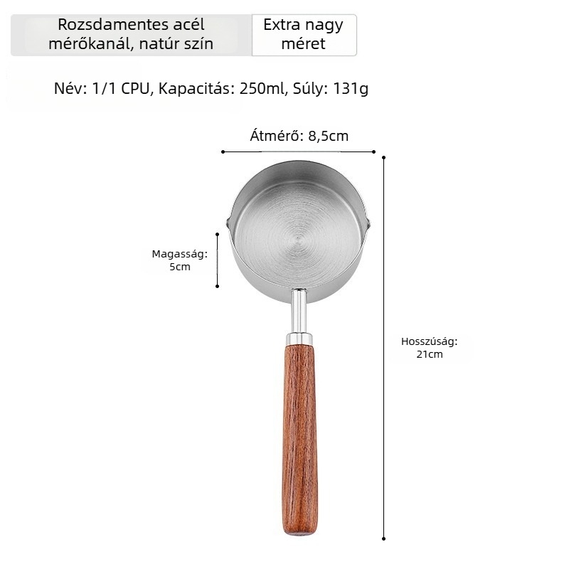 304 rozsdamentes acél olajtál, sík aljzattal, bevonat nélküli, 3,5 cm mélység, olaj melegítésére és fűszerezésre