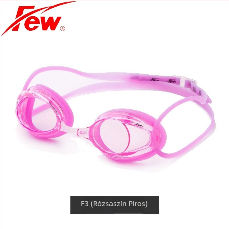 Few F3 úszó szemüveg, unisex, anti-fog, vízálló, versenyszemüveg