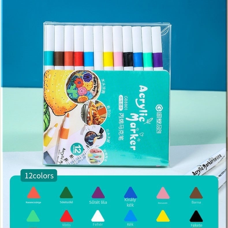 Vízbázisú akril marker toll DIY festéshez és graffitihoz – Next Door Pinchuang