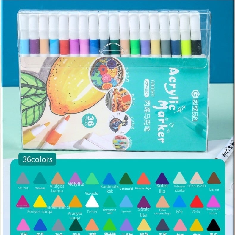 Vízbázisú akril marker toll DIY festéshez és graffitihoz – Next Door Pinchuang