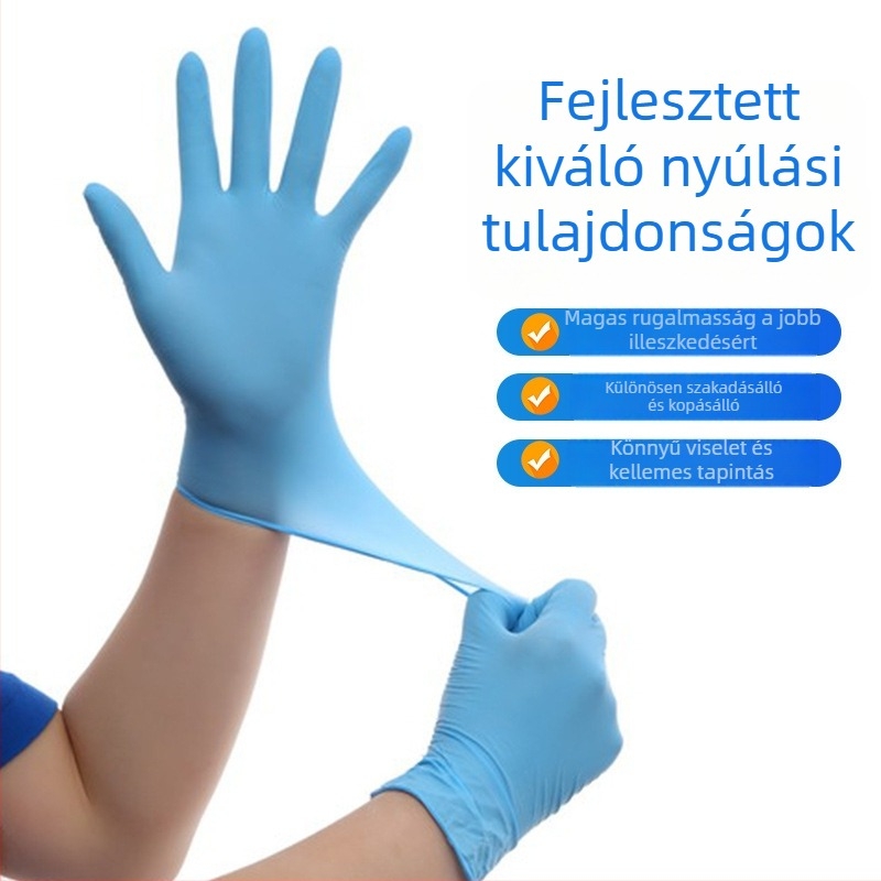 Mingyao Egyszer használatos kesztyűk élelmiszer-feldolgozásra, szépségszalonra, háztartásban és ipari- orvosi felhasználásra
