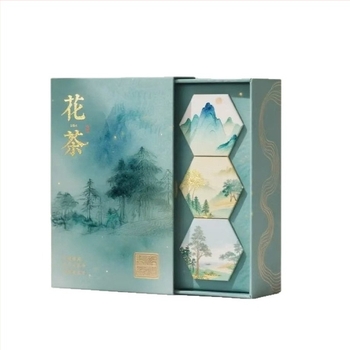 Dragon Ball teajád ajándékszett mandarinhéj üveggel, ajándék doboz és virágtea csomagolásra. Anyagok: kraftpapír, hullámkarton, fehér marhabőr, szürke karton. Testreszabás elérhető. Mesterség: UV‑fény, domborítás, forró díszítés, forró ezüst. Stílus: kínai