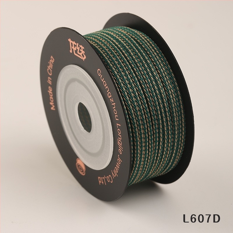 Dragon Knot Dragon Whisker Line Kézzel készített jégselyem fonal — kézműves projektekhez, például ékszerekhez, hajdíszekhez, bojtokhoz és varráshoz