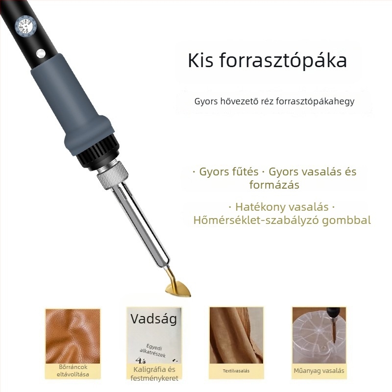 Mini állítható hőmérsékletű elektromos vas babaruhák készítéséhez