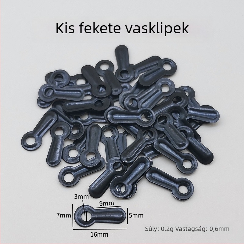 Fém fotókeret hátlap-klipszek – dinnyeszem formájú klipszek, Hongzun márka