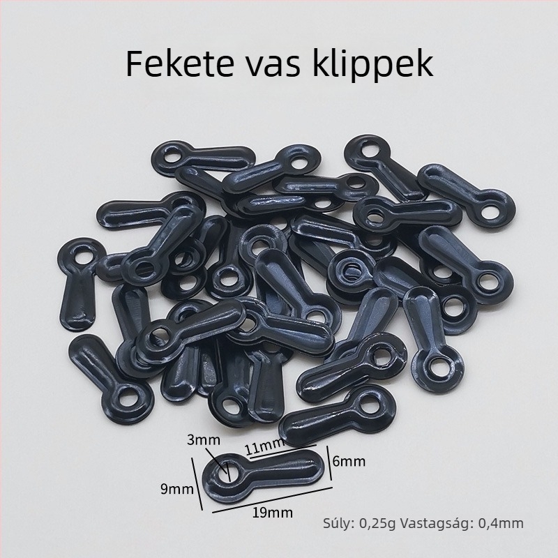 Fém fotókeret hátlap-klipszek – dinnyeszem formájú klipszek, Hongzun márka