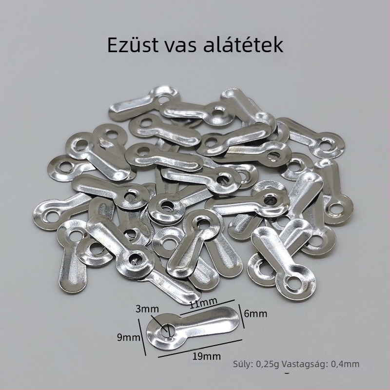 Fém fotókeret hátlap-klipszek – dinnyeszem formájú klipszek, Hongzun márka