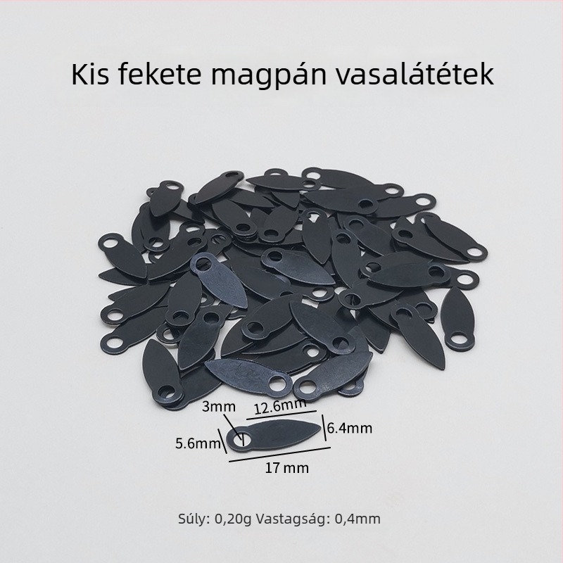 Fém fotókeret hátlap-klipszek – dinnyeszem formájú klipszek, Hongzun márka