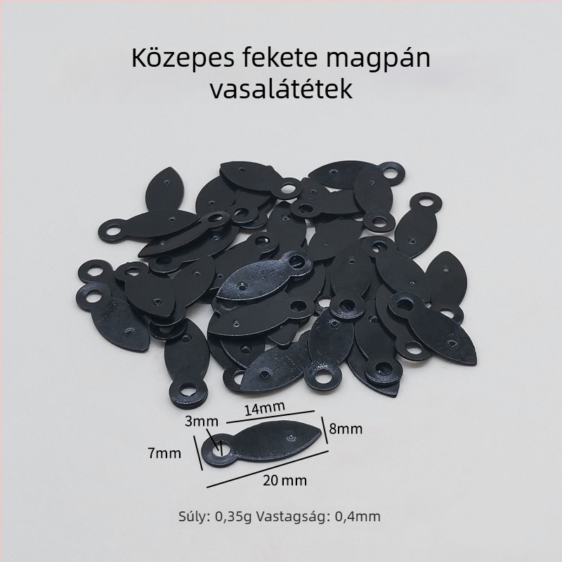 Fém fotókeret hátlap-klipszek – dinnyeszem formájú klipszek, Hongzun márka