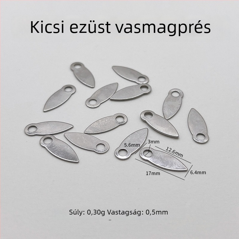 Fém fotókeret hátlap-klipszek – dinnyeszem formájú klipszek, Hongzun márka