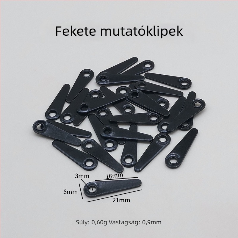 Fém fotókeret hátlap-klipszek – dinnyeszem formájú klipszek, Hongzun márka