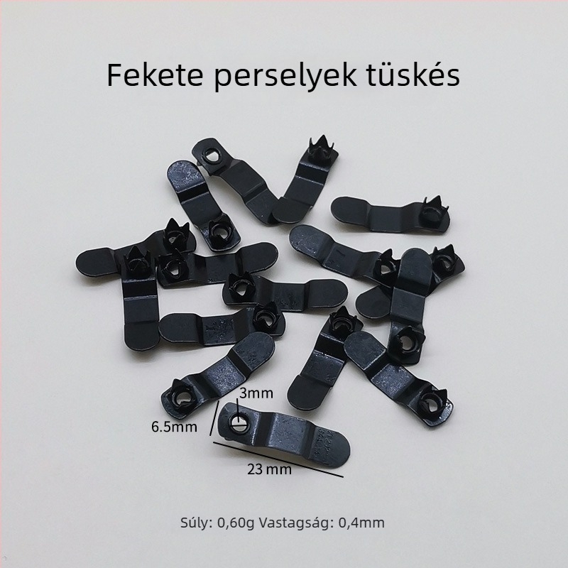 Fém fotókeret hátlap-klipszek – dinnyeszem formájú klipszek, Hongzun márka