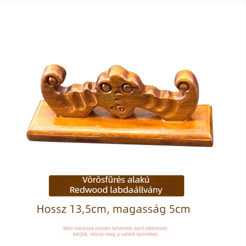 Hegyi tolltartó – ötujjas dizájn, mahagóni és katalpafa, Weizhuang, modell Mahogany Pen Mountain