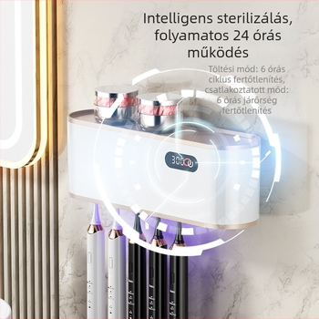 Ra-610 fogkefék sterilizálója — UV fertőtlenítés, 300 s, USB tápegység, érintéses vezérlés