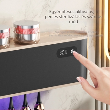 Ra-610 fogkefék sterilizálója — UV fertőtlenítés, 300 s, USB tápegység, érintéses vezérlés