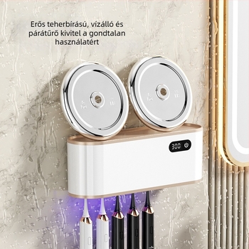Ra-610 fogkefék sterilizálója — UV fertőtlenítés, 300 s, USB tápegység, érintéses vezérlés
