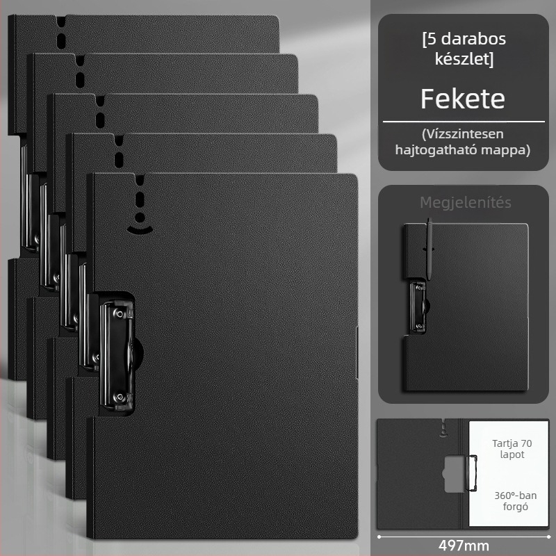 Fájl mappa Chalk time Fbsg-wjj-05430, műanyag, A4