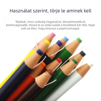 Mitsubishi 7600 olaj-alapú krétaceruza, 0,5 mm tippel, írásra filmre/bőrre/üvegre/metálra