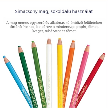 Mitsubishi 7600 olaj-alapú krétaceruza, 0,5 mm tippel, írásra filmre/bőrre/üvegre/metálra