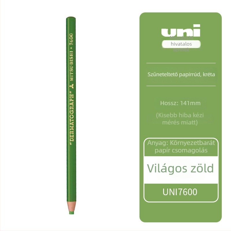 Mitsubishi 7600 olaj-alapú krétaceruza, 0,5 mm tippel, írásra filmre/bőrre/üvegre/metálra