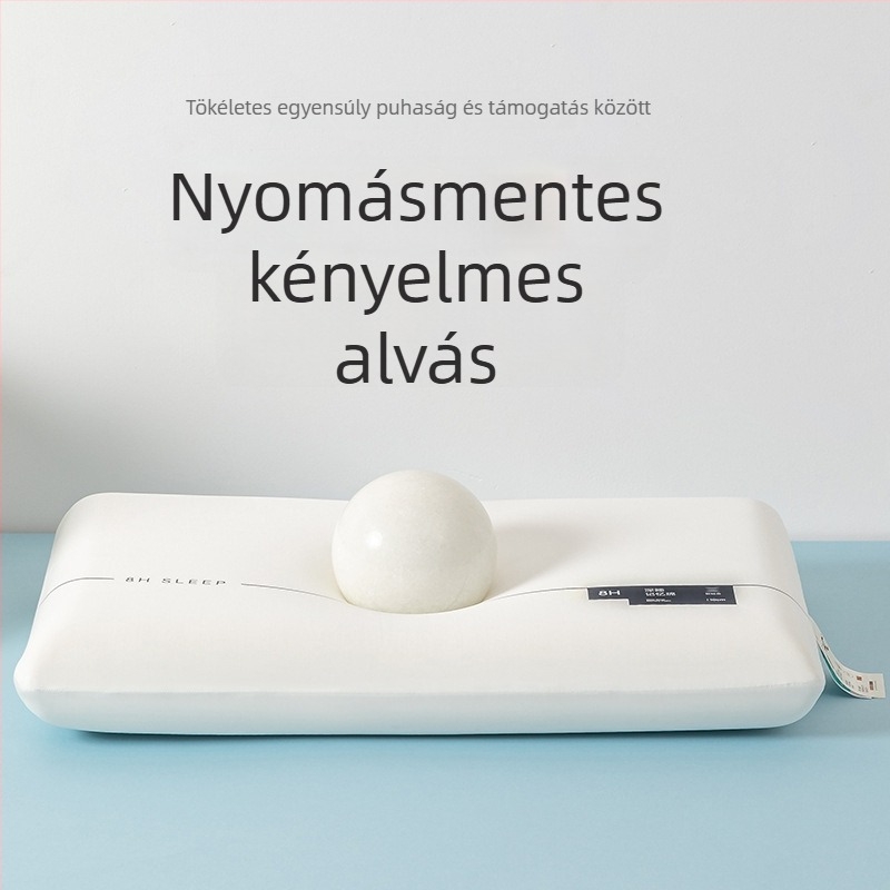 Memóriahabos párna, téglalap alakú, mosható, mély alvást támogató, 1.0–1.5 kg
