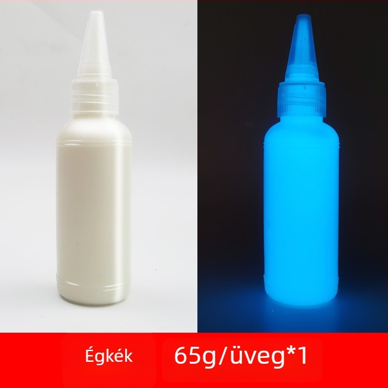 Fénylő akrilfesték, 60 ml, víz alapú, világít a sötétben, fal- és műtermi festéshez