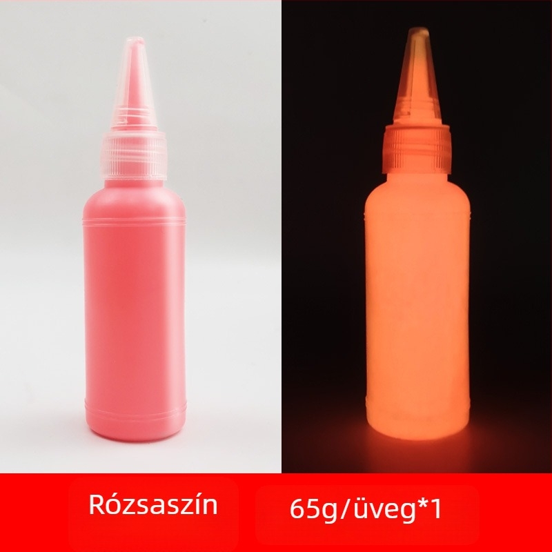 Fénylő akrilfesték, 60 ml, víz alapú, világít a sötétben, fal- és műtermi festéshez