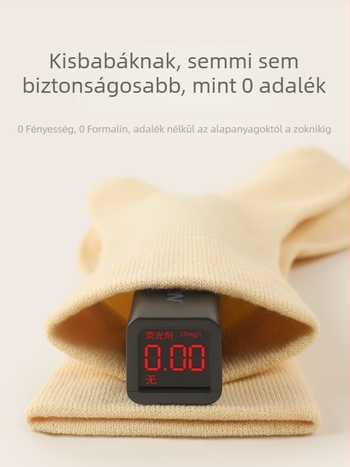Gyerekeknek készített varrat nélküli zokni 96,4% pamutból, középmagas szár, légáteresztő, uniszex