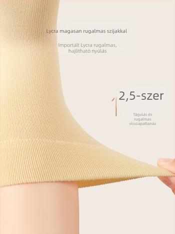 Gyerekeknek készített varrat nélküli zokni 96,4% pamutból, középmagas szár, légáteresztő, uniszex