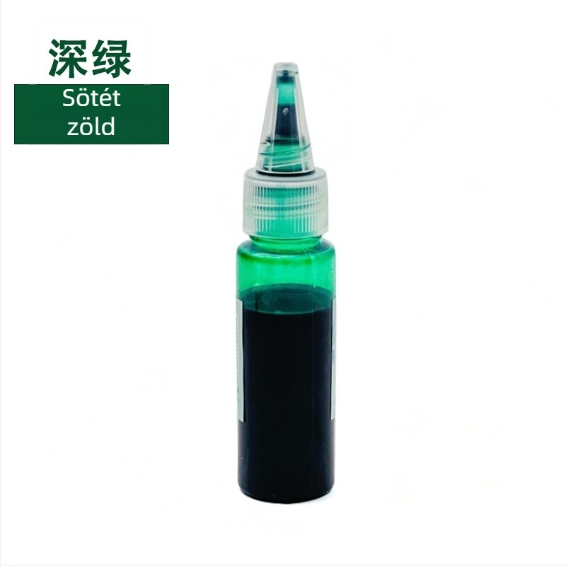 DIY üres összecsukható fanhez való lakk pigmentkészlet, 20 ml, kínai festészethez