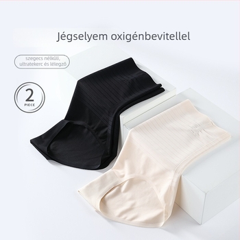 Magas derekú formázó női alsó, has támasz és csípőemelés, lélegző Ice Silk kötött anyag, 60% nylon, pamut bélés a részen