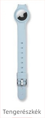 AirTag szilikon kutya/macska nyakörvre való védőtok – matt felület, kopásálló, leesés elleni védelem, szilikon anyag, testreszabás támogatott