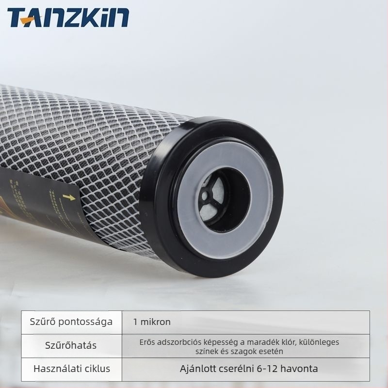 Víztisztító szűrő cartridge, aktív szén, Carbon Crystal márka, modell 100z, kapacitás 6000 L