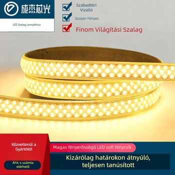 Kültéri vízálló LED-szalag, 220V, 348 LED, 2835 chipek, 22W, IP65
