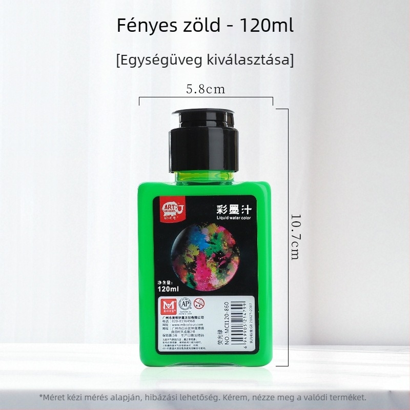 Meibang színes tinta kínai festészethez és kalligráfiához, fluoreszcens tinta, kód 388