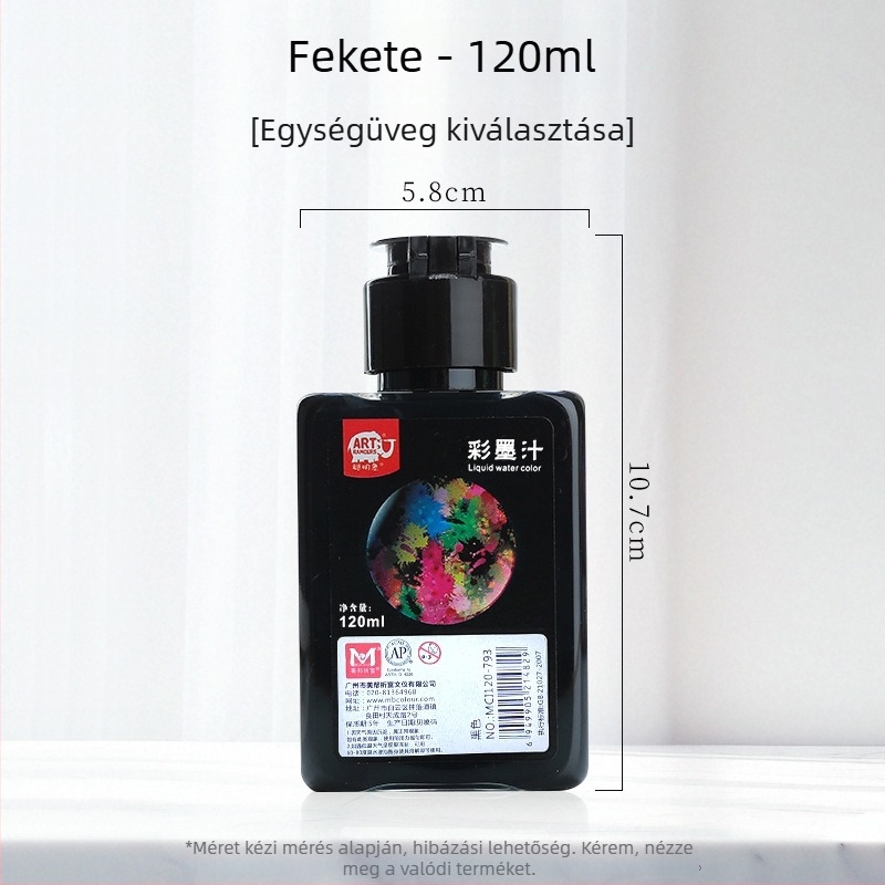 Meibang színes tinta kínai festészethez és kalligráfiához, fluoreszcens tinta, kód 388