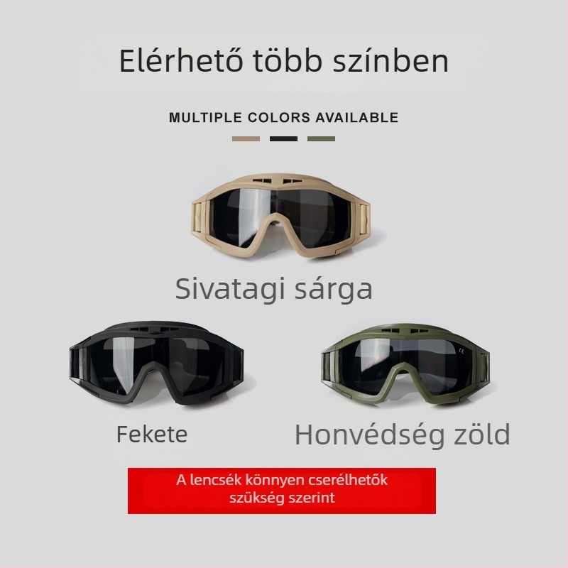 SP049 kerékpáros szemüveg, TPU keret / PC lencsék, cserélhető lencsék, uniszex sport szemüveg