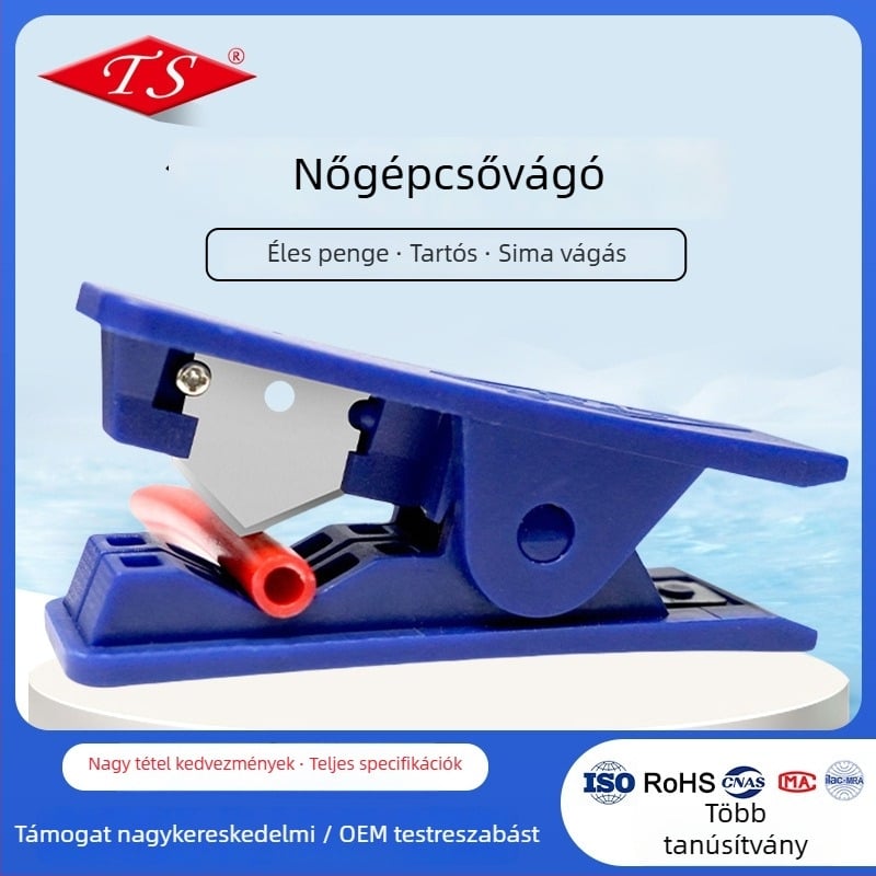 Pneumatikus tömlővágó PE és PU tömlők számára, modell Pneumatic special pipe cutter