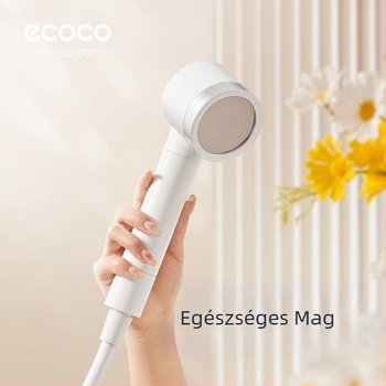 ecoco nyomás alatti zuhanyfej - ABS, kerek, beépített telepítés, eső funkció